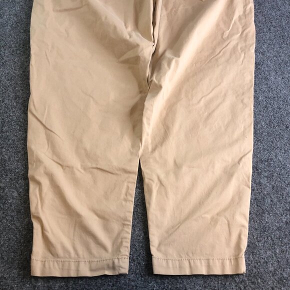 Pact Pants Womens Large Tan Button Casual Stretch Pull On Organic Cotton - Picture 11 of 12